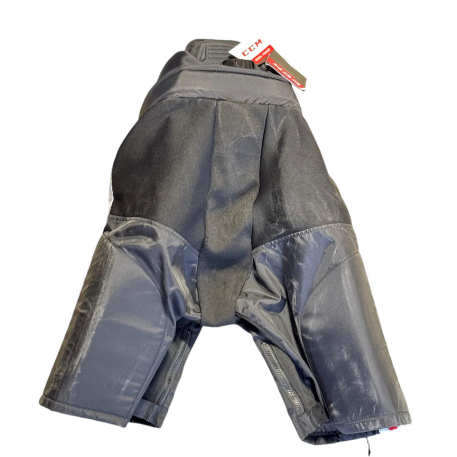 CCM - Pantalon de hockey pour femme HPWM2 NCAA Pro Stock (noir/rouge/blanc)